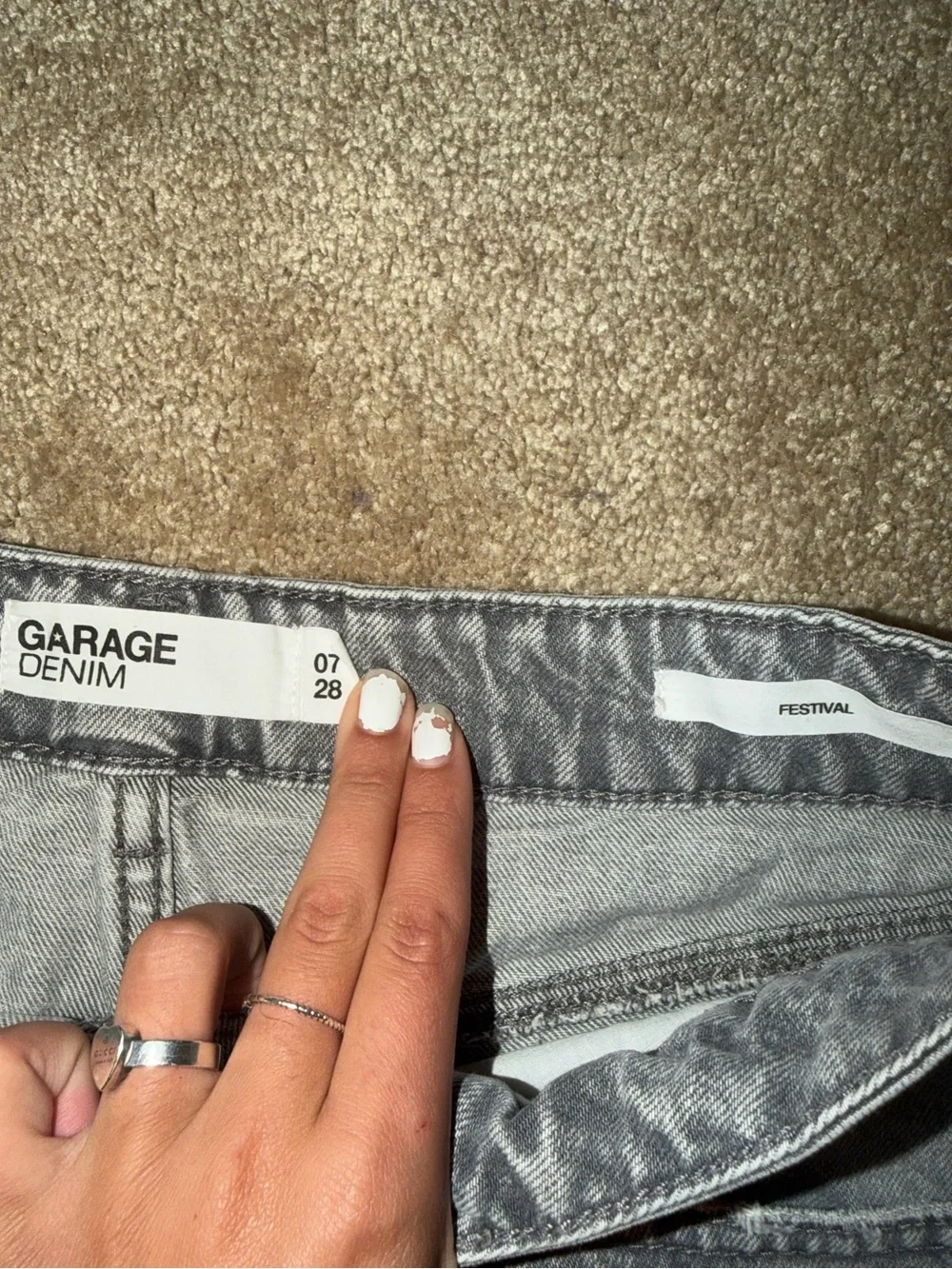 Garage Denim Shorts